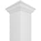 Ekena Millwork Craftsman Classic Square Non-Tapered, Smooth PVC Column, Crown Capital & Crown Base CC0610ENPCRCR - alternate 3
